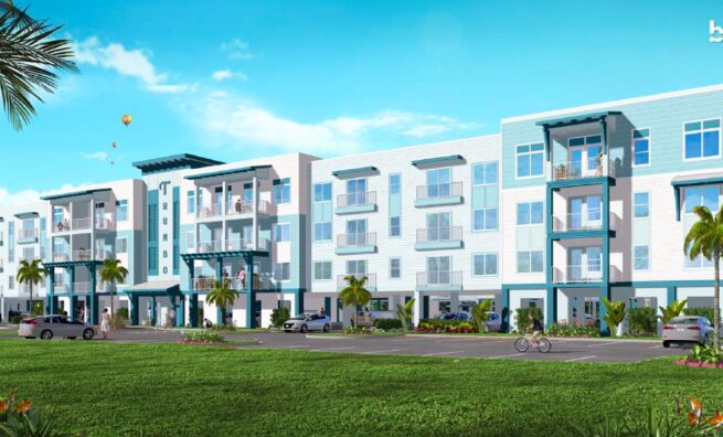Rendering of The Lofts at Trumbo in Key West